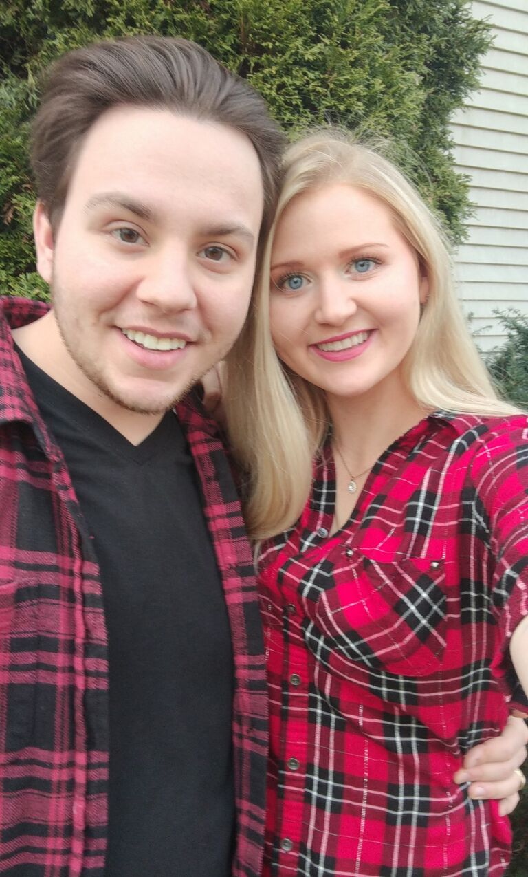 Their first Thanksgiving together. He meets her father (Bill Fortin) and older brother and his wife (Mike and Jessie Fortin) for the first time. They welcomed him with smoked turkey and family board games. 