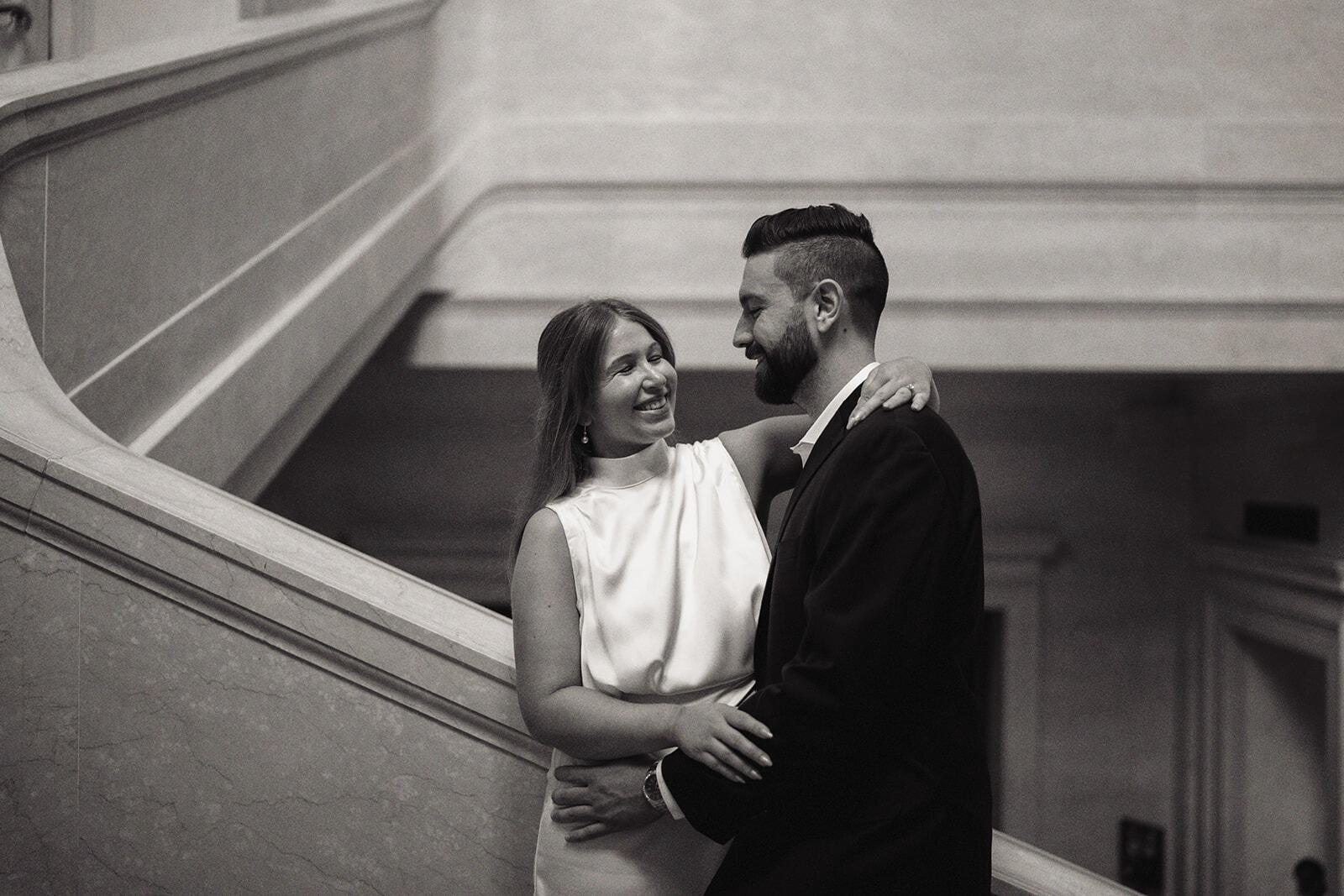 Engagement Pictures at the National Gallery of Art in DC