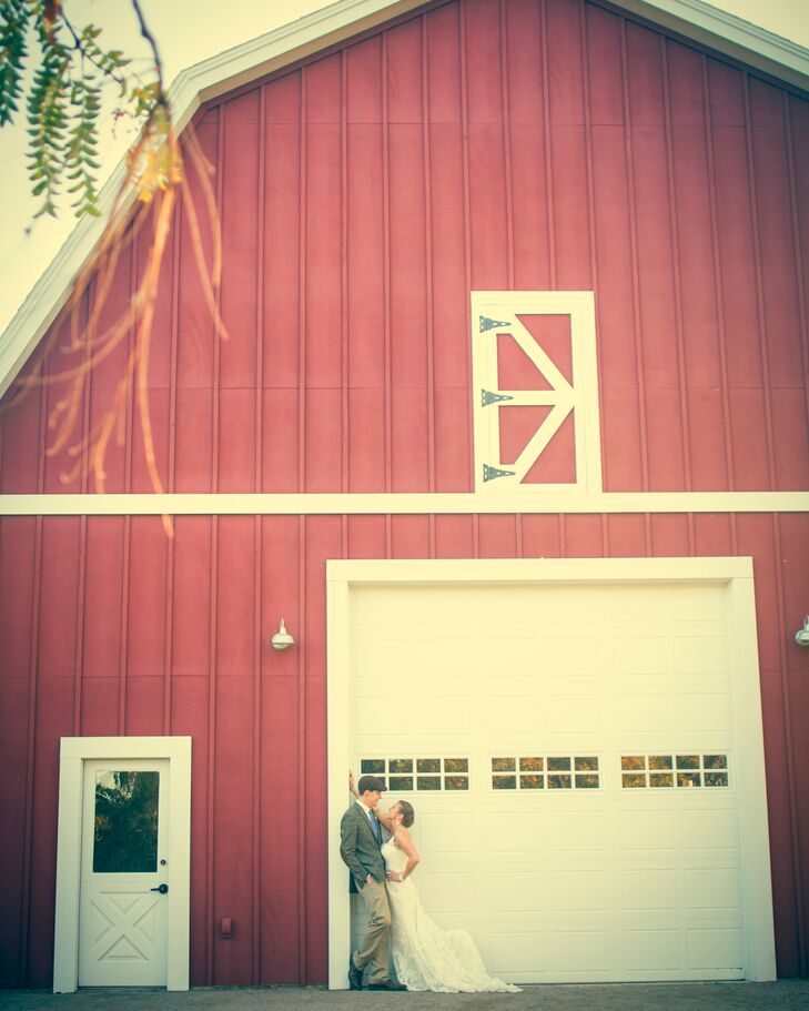 A Rustic Red Barn Venue In Colorado