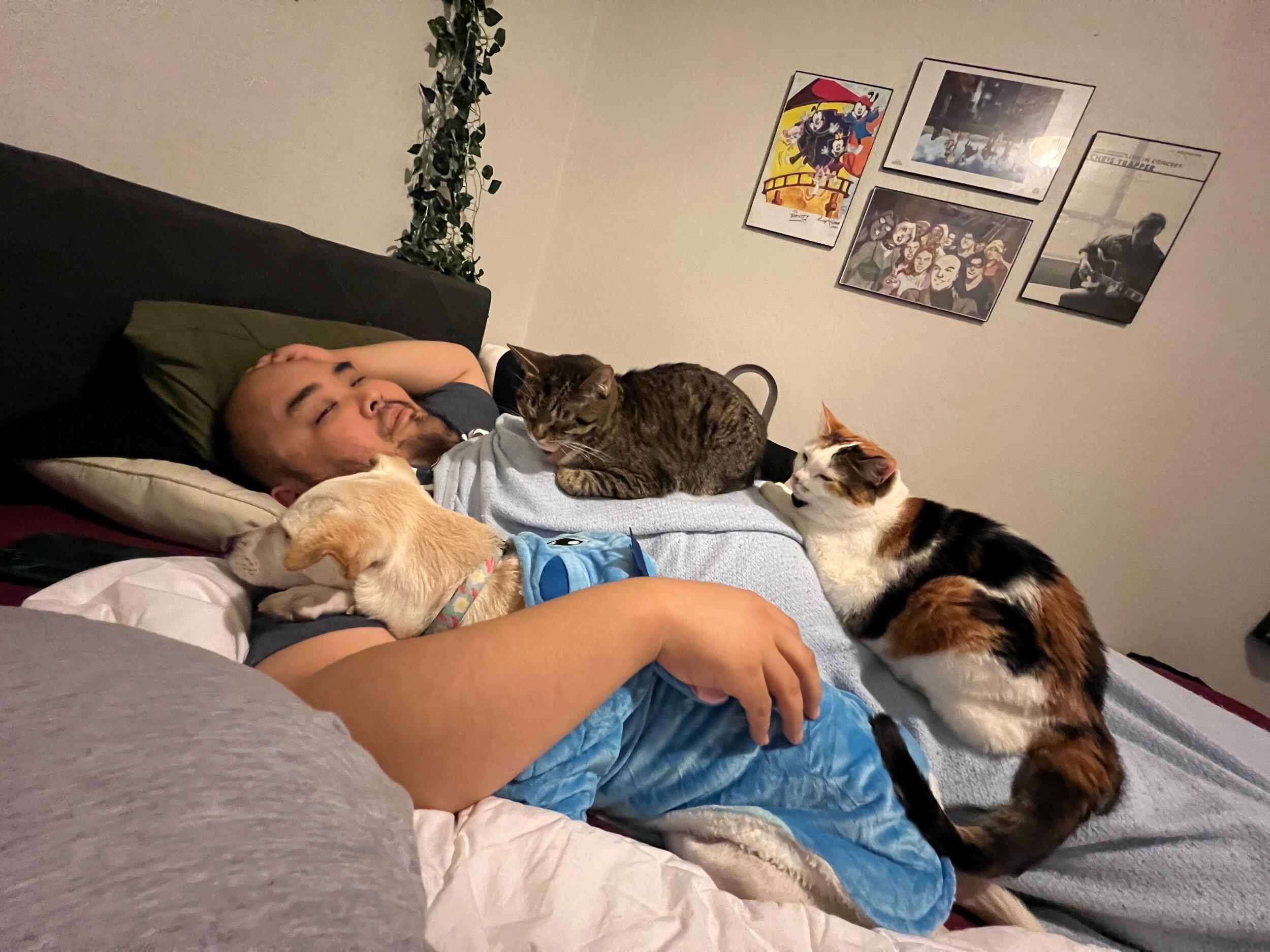 Moved to CA and Brent learned what it's really like to live with animals