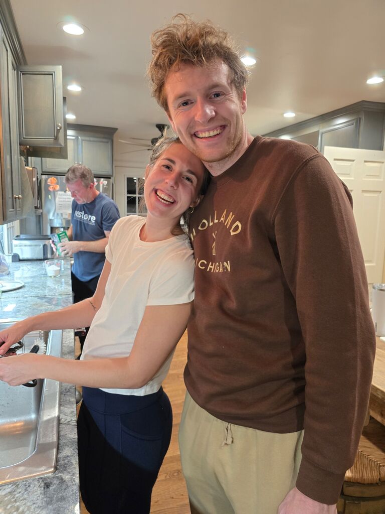 Thanksgiving prep!  Belle loved being able to help make the turkey with Drew's Uncle Ben and Aunt Tricia.  We had a fun time connecting in SC. 