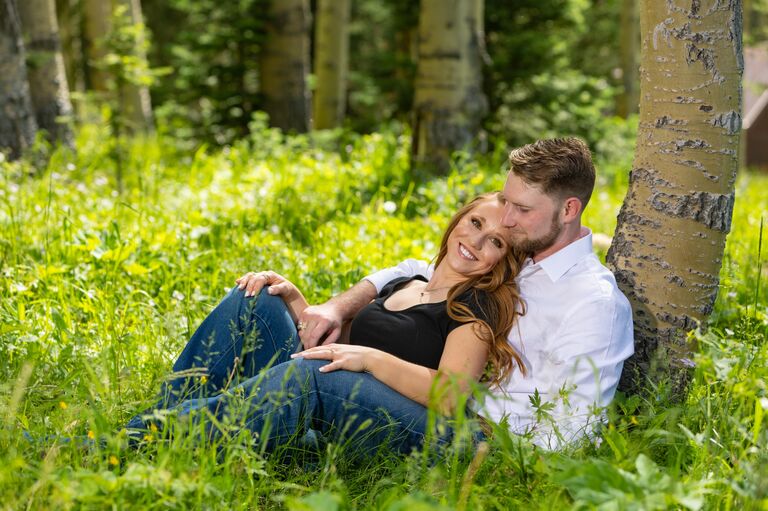 Engagement Photos in Kodie's favorite place, Red River, NM.