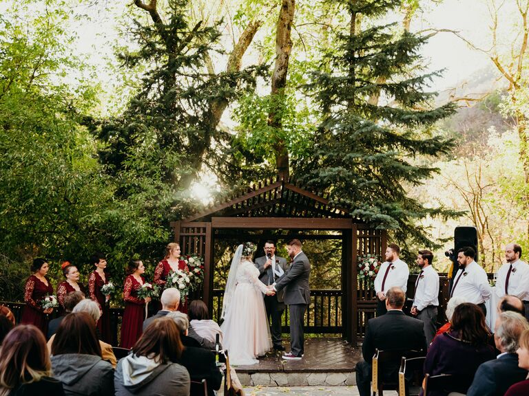 Wedding venue in Salt Lake City, Utah.