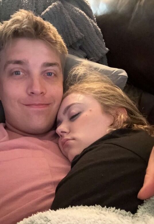 Cold weather cuddles.
