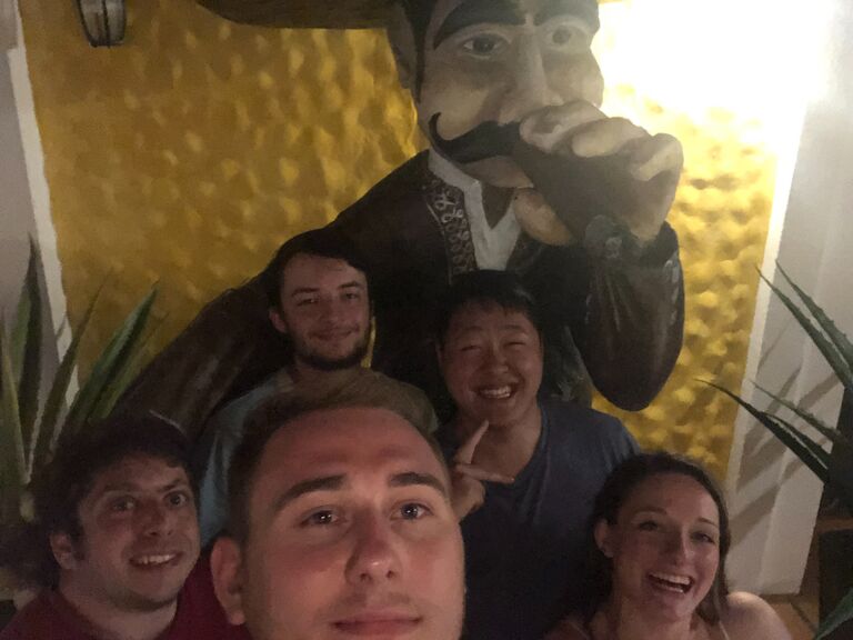 This trip was just the two of us to start but we made so many new friends from Colorado to Denmark!
