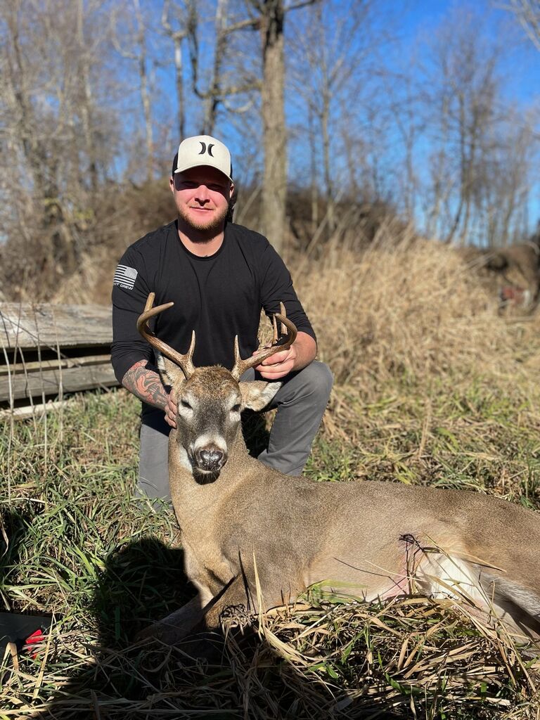Lukas gets a buck.