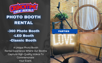 Crunch Time Event Rentals - Photo Booth - Clinton, MS - Hero Main