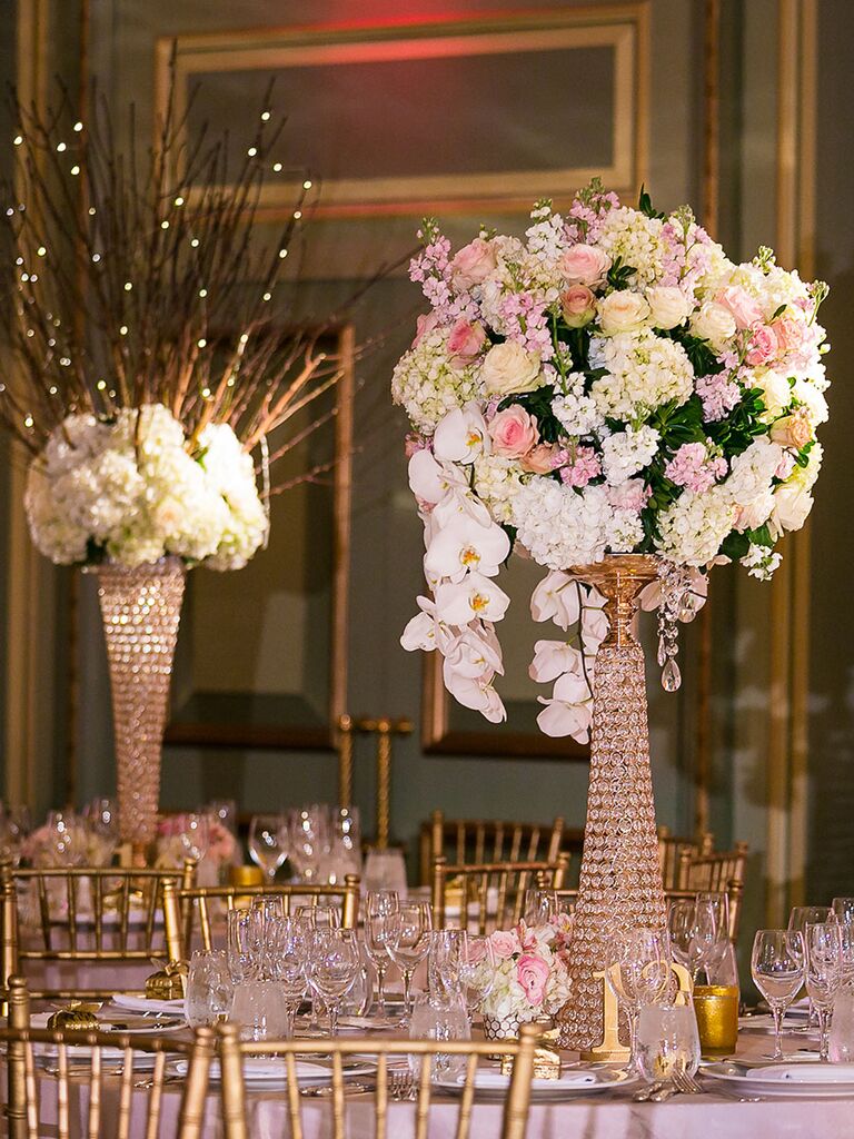 Bling Centerpieces For A Glamorous Wedding