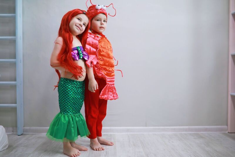 Mermaid attire - mermaid party ideas