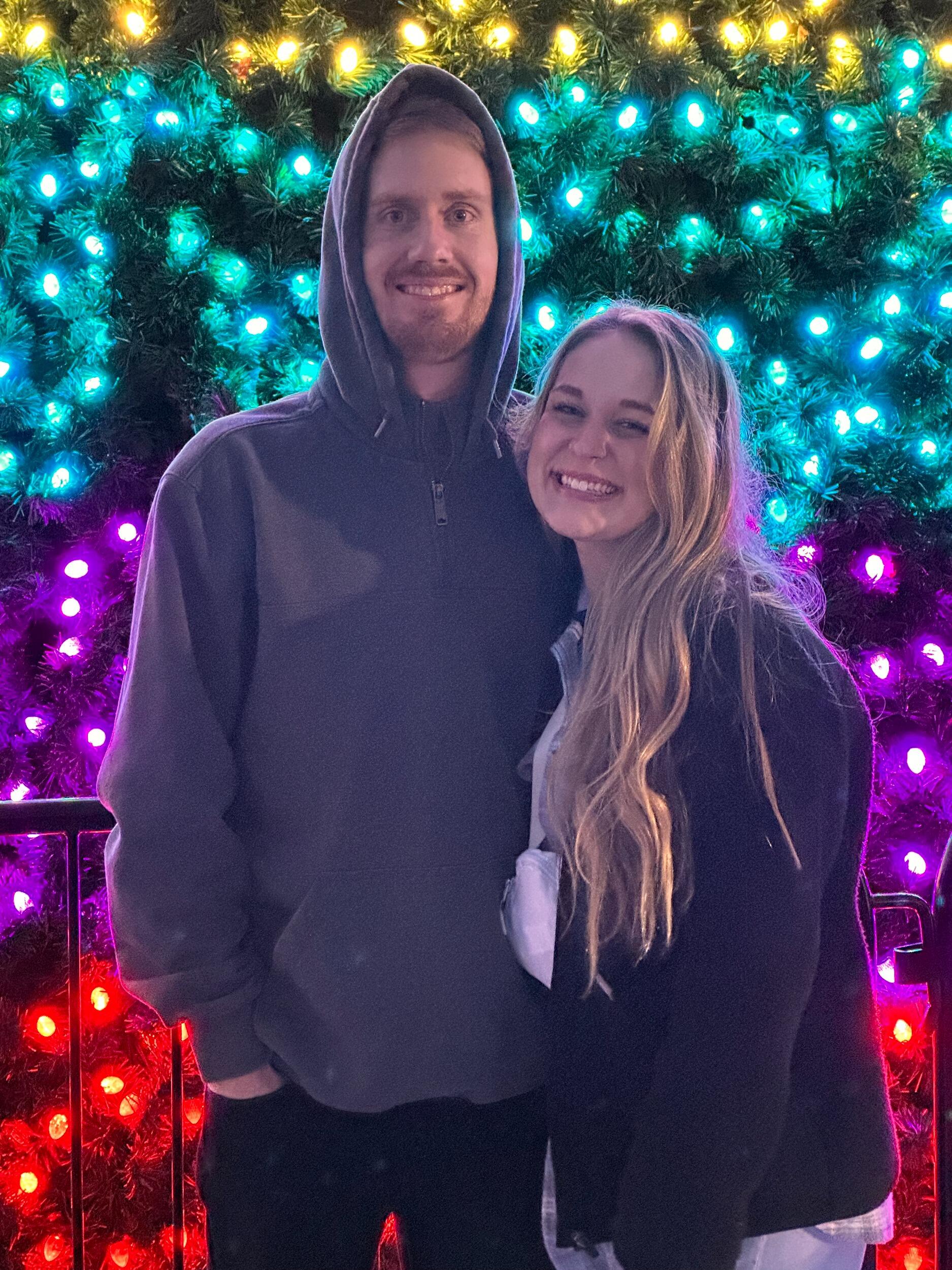 Zoo Lights with Nate's Family