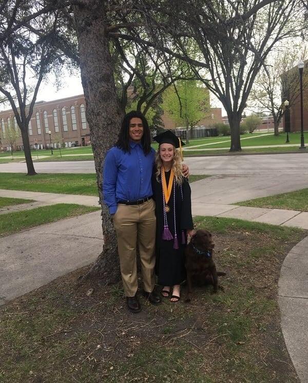 We celebrated Maddie, who graduated from NDSU with a degree in Nursing! Shortly after graduating, she started working at Gillette Children's in St. Paul, MN.
