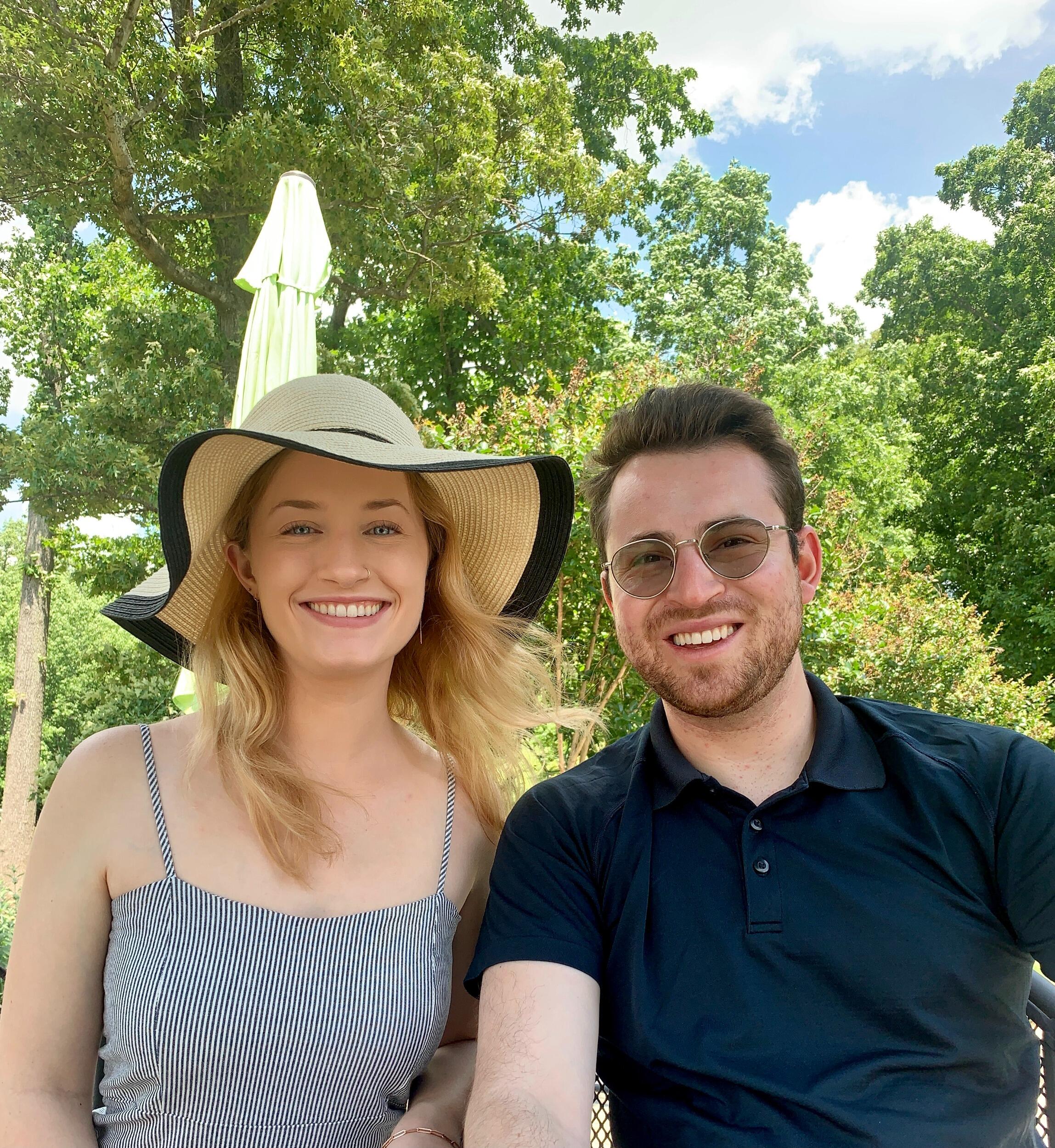 Wine tasting in Orange County, Virginia.