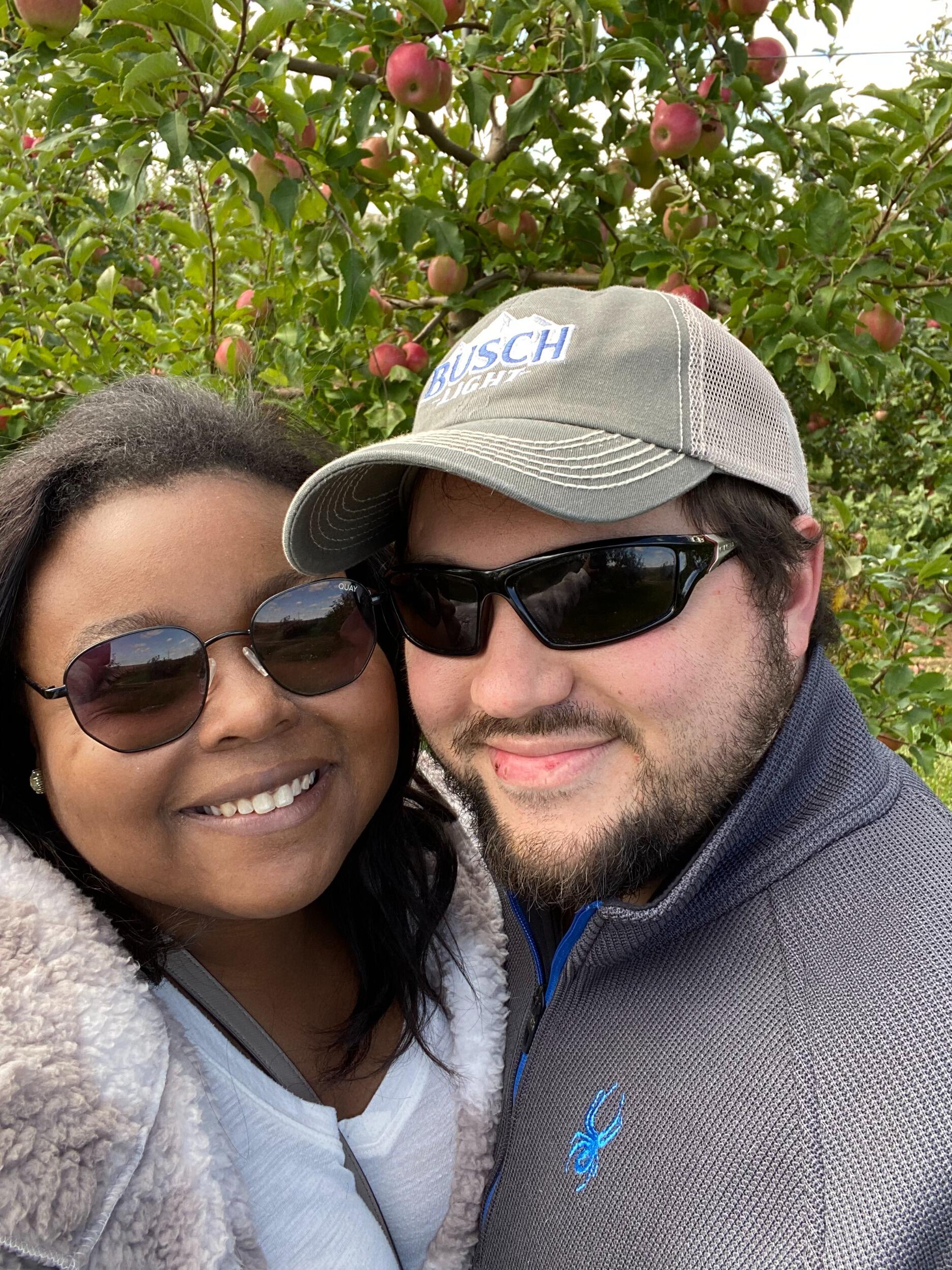 Our first time Apple Picking at Tanner's