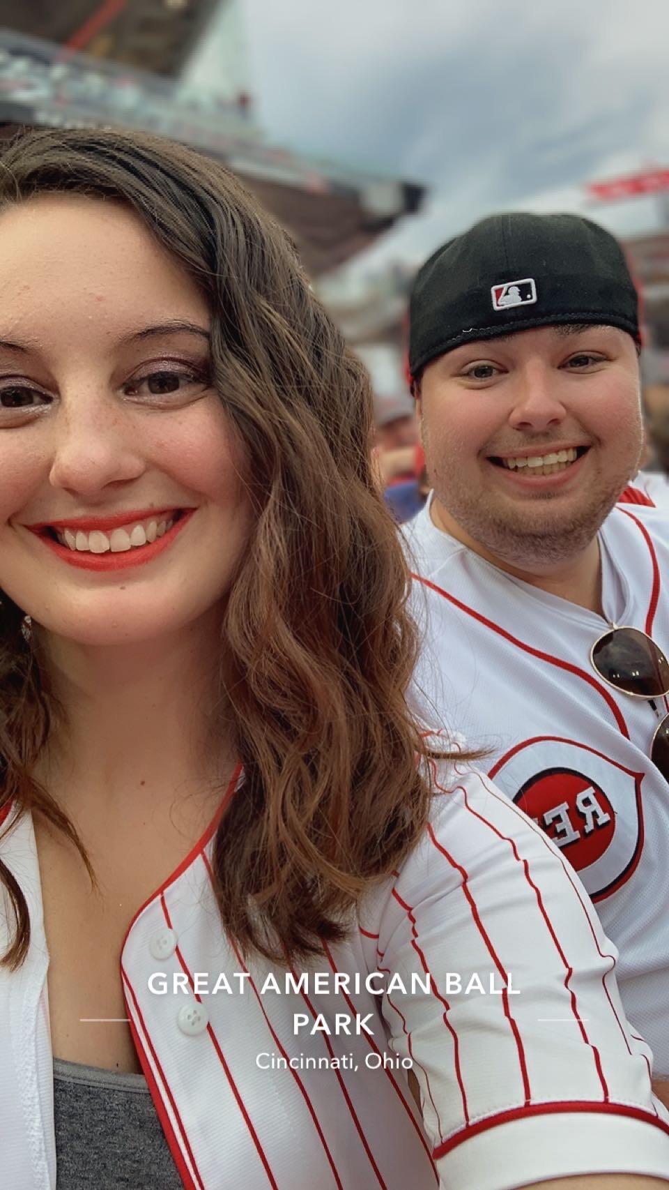 Both Josh and Makayla love watching sports and this was their first of many sporting events together.