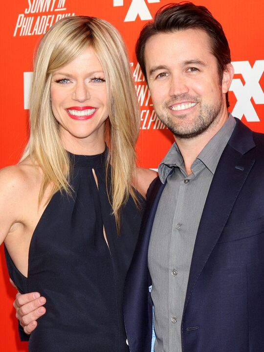 Kaitlin Olson and Rob McElhenney