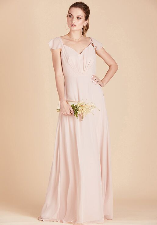 pale grey bridesmaid dresses