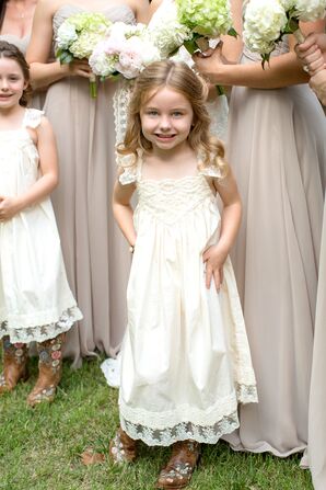 flower girl dresses with cowboy boots