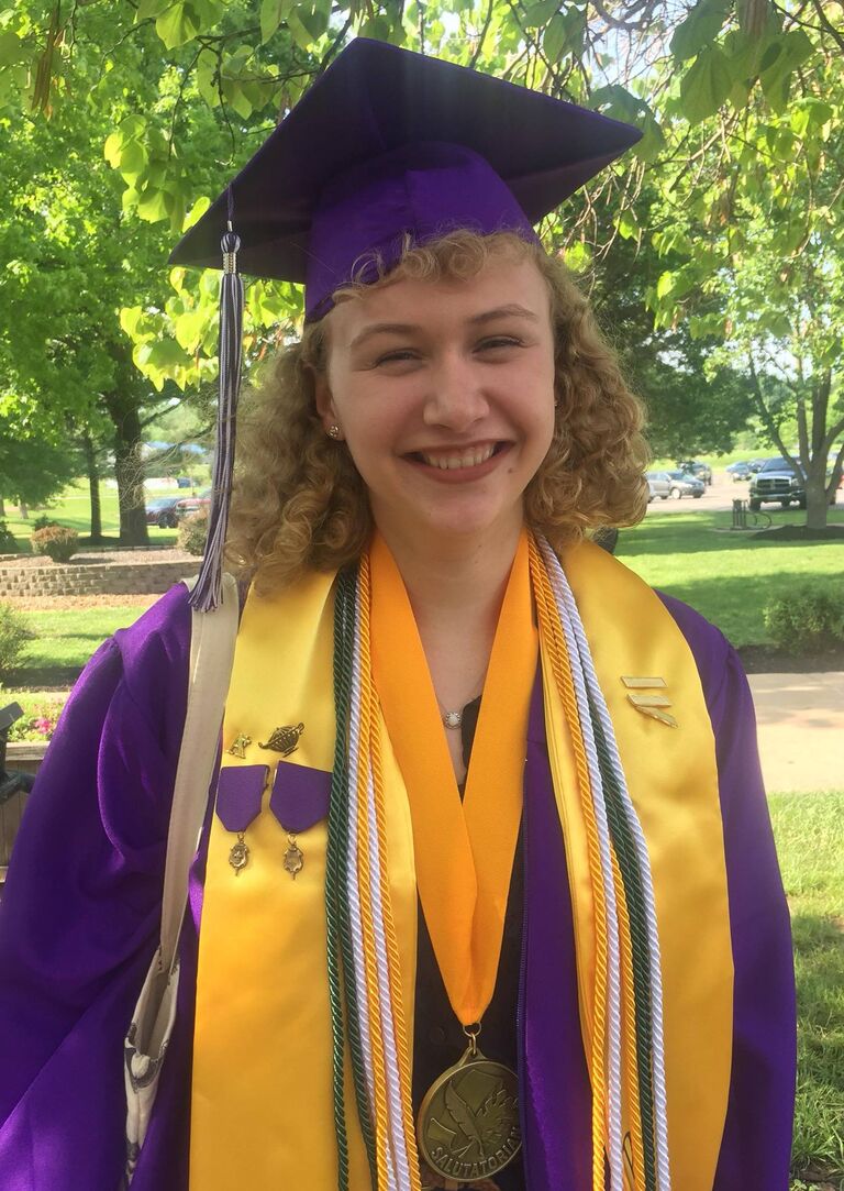 Emily graduates from PHS