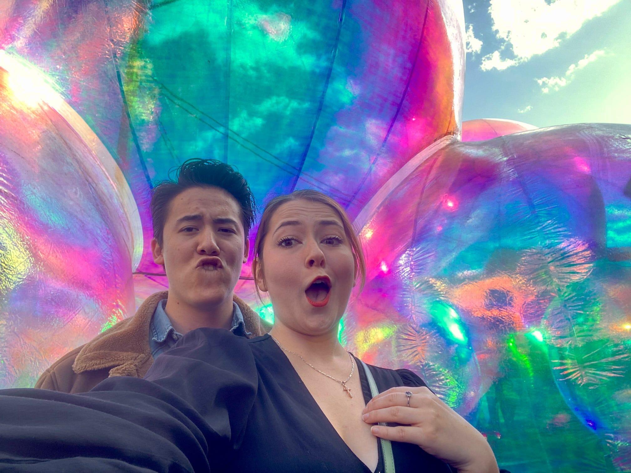 First Valentine's in our new city