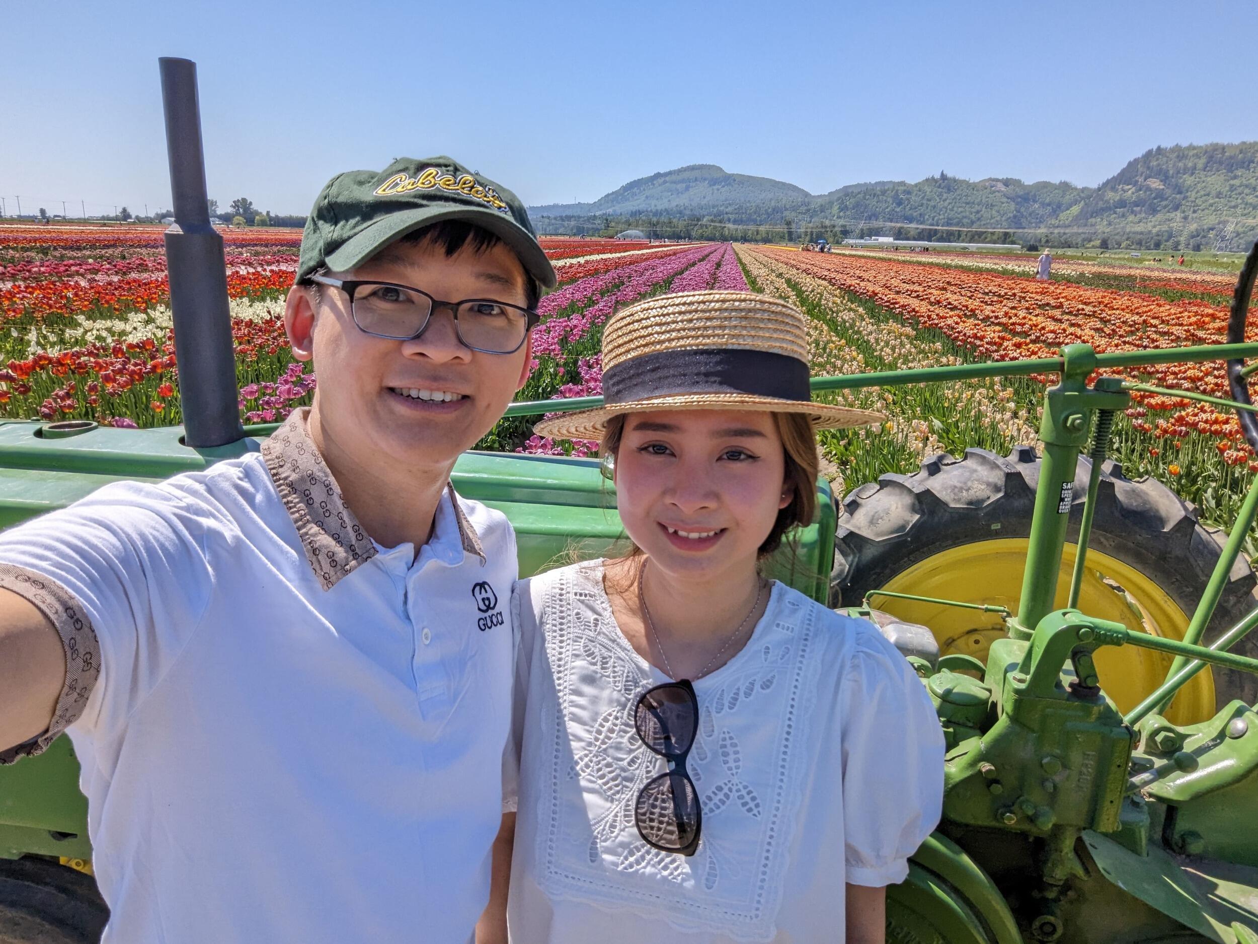 Tulip Festival in Abbotsford, BC.