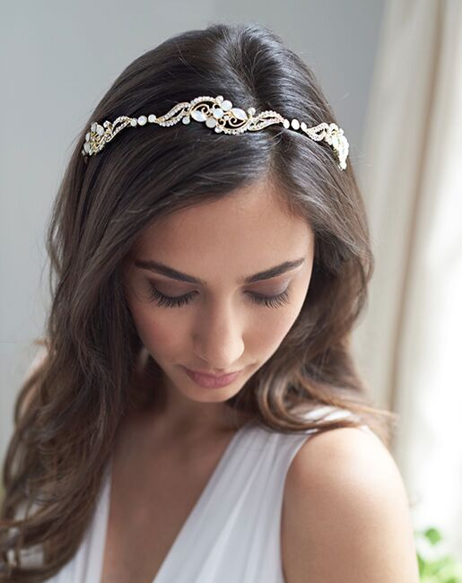 Dareth Colburn Athena Bridal Headband (TI-3358) Wedding Headband | The Knot
