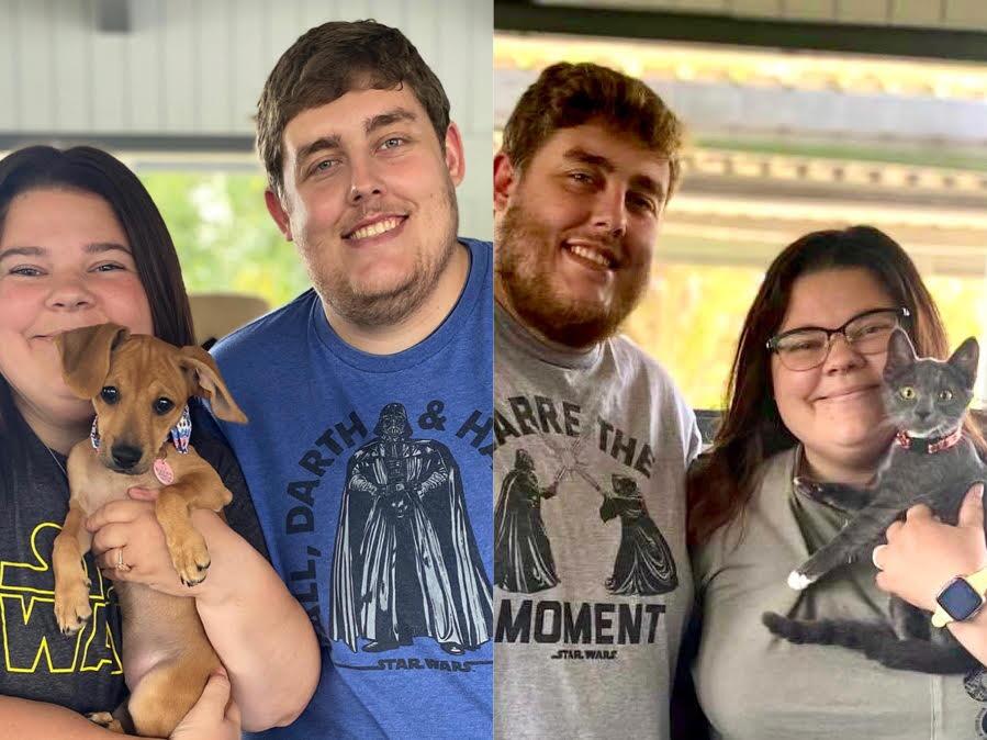 The pandemic happened, we became an animal foster home, and failed twice with a puppy, Leia (6/19), and a kitten, Anakin(9/06). Zach was also able to finally convince Morgan to watch Star Wars in 2020 (pre pandemic) and she now loves it as well. 