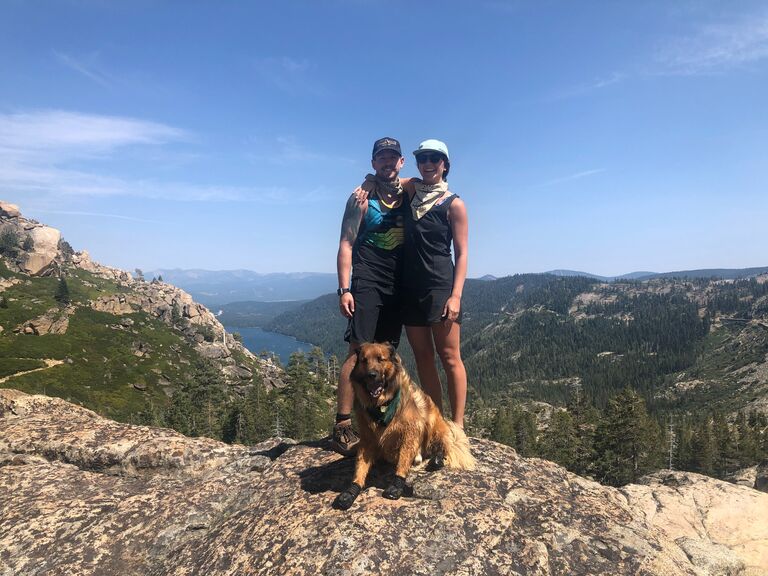 We got through Covid together with lots of ups and downs. It was a blessing to have the Tahoe wilderness in our backyard and a four-legged hiking buddy to keep us sane.