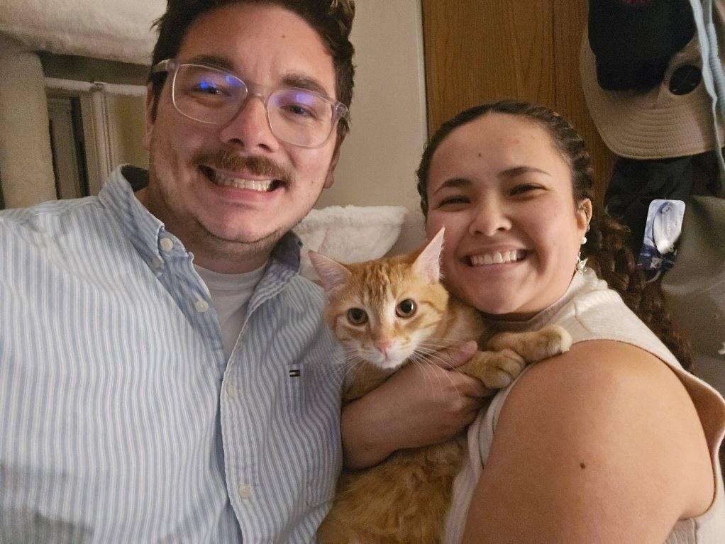 Our family grew one more time with the addition of Milo! Another momma's boy ;)