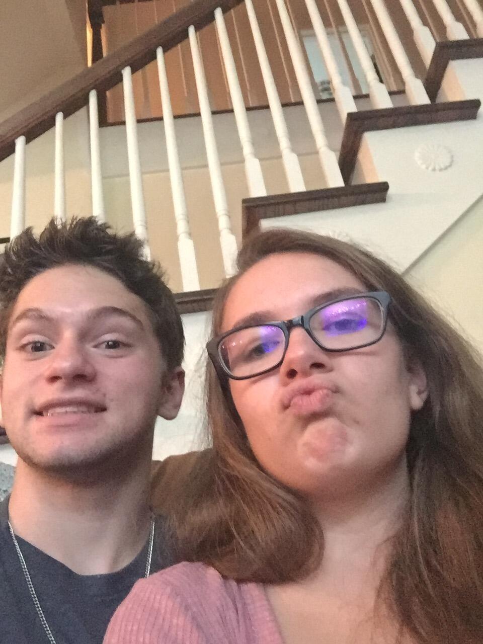 Little did they know it, but this was just a couple hours before Zach told Sophia that he loves her!