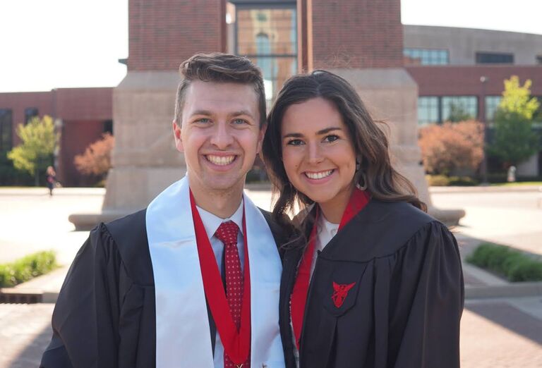 Graduation from Ball State University