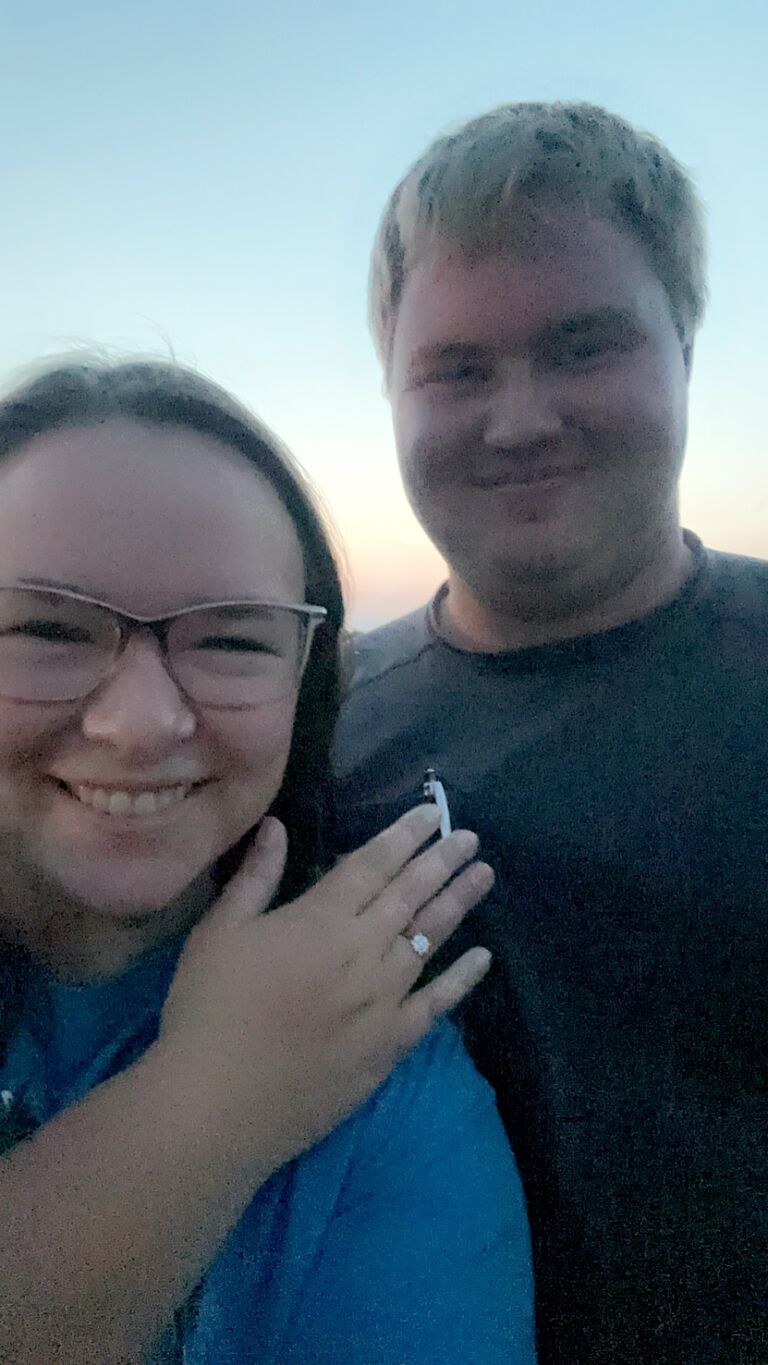 Walter proposed and the rest is history!