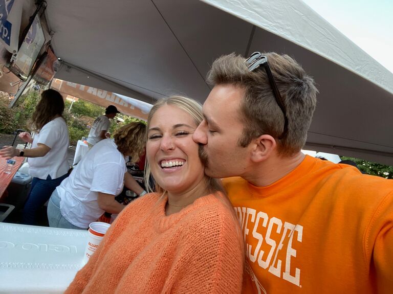 One of the many UTK games we've attended!