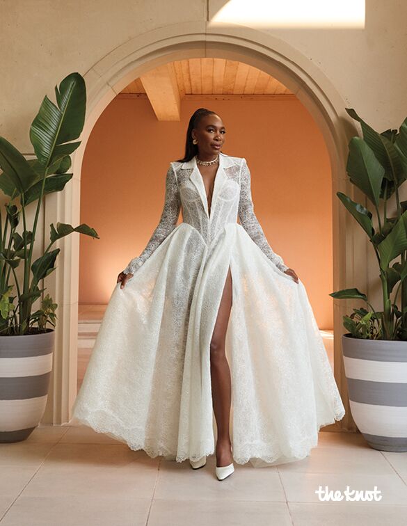 venus williams for the knot magazine