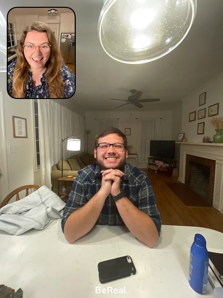 After a few more dates and dinner with Hannah's parents, Cody asked Hannah to be his girlfriend. We took this BeReal seen around the world that night.