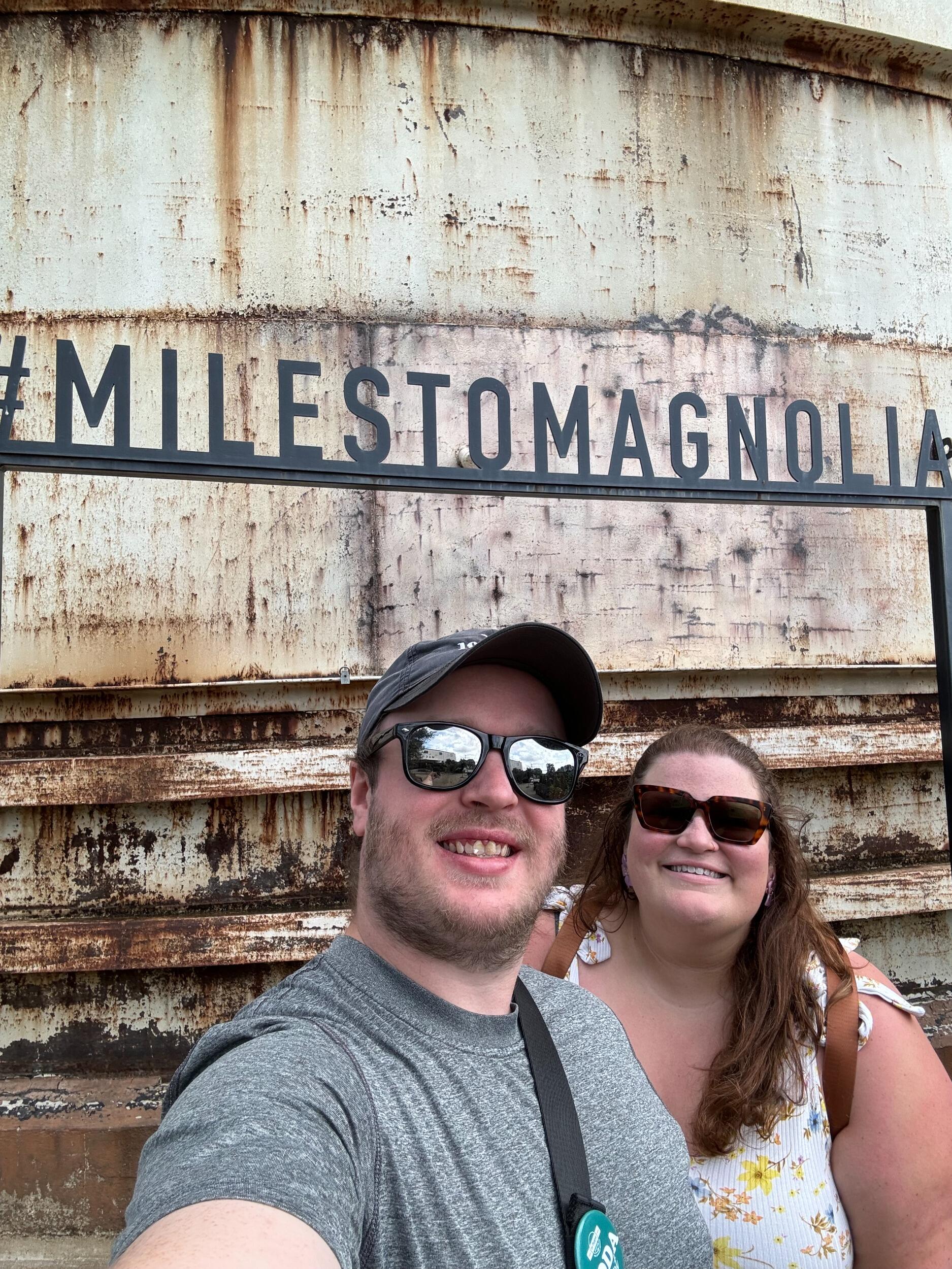 Crossed off a bucket list item for both Trenna and Ryan! We traveled to Waco, TX to see all things Magnolia !
