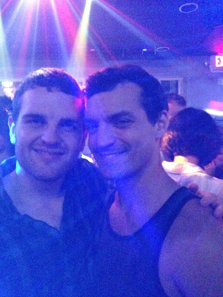 Dancing at the Blue Moon during first vacation together in Rehoboth Beach, Delaware