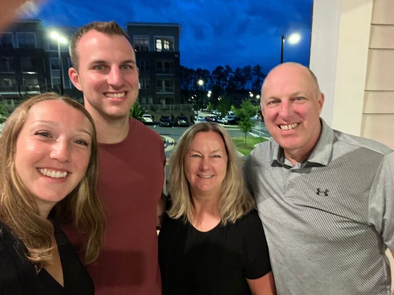 Stef graduated PT school in May of 2022, and their two years of long-distance dating came to a close. Michael moved back to North Carolina to work at Duke, while Stef completed an oncology residency there. Michael finally claimed his title as "Stef's Roommate", and they moved into their first apartment together, with the help of Jane and John Moving Company!