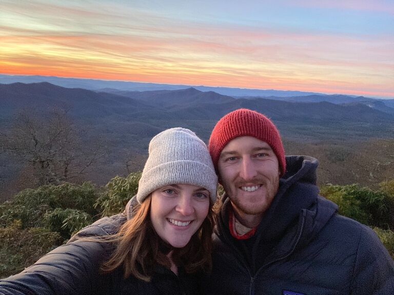 Yet another example of Zane pulling Claire out of a warm bed for a sunrise. Smokey Mountains this time!