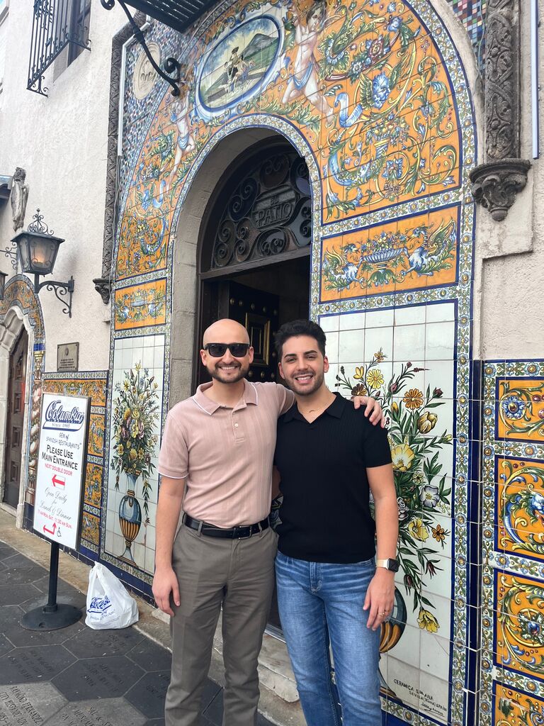 Celebrated our 3 year anniversary at Columbia Restaurant in Ybor city. A Tampa staple! 