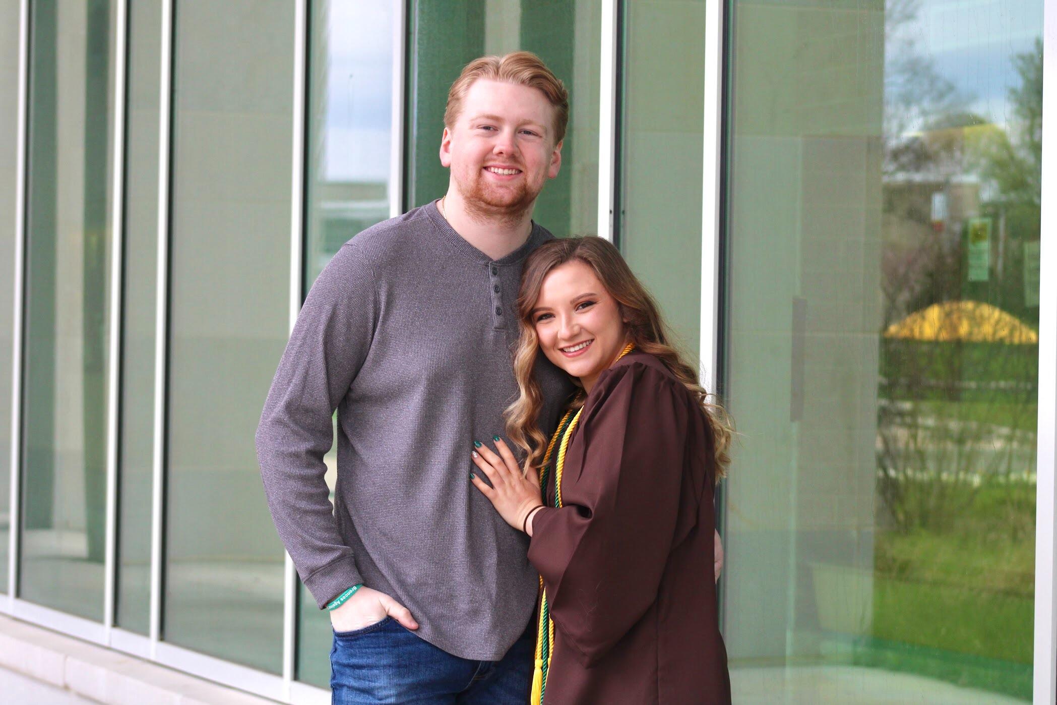 Alex and Emily graduate from Western Michigan University together (and move to Arizona)!
