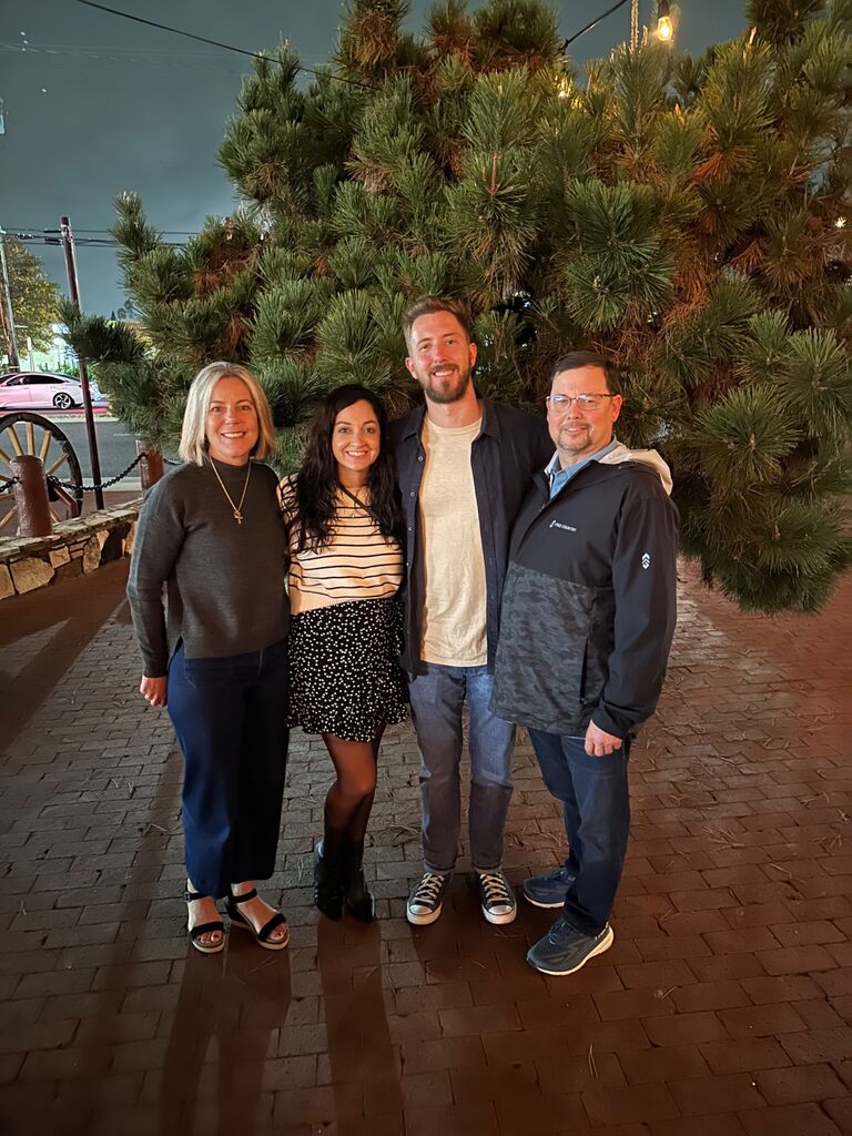 21 days (Kathy in Spain for 9 of them) and 6 dates later, Derek decided to introduce Kathy to his parents at his favorite steakhouse, Northwoods Inn.