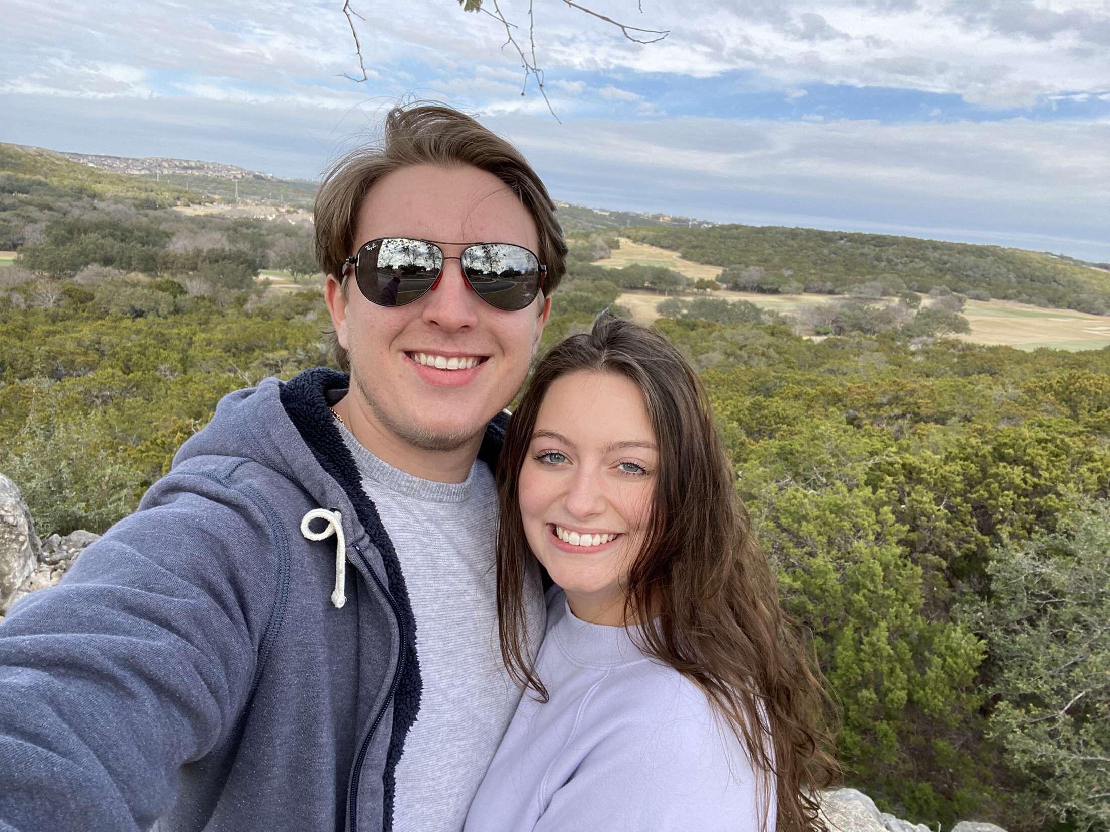 Winter weekend away after the first semester of college (and long distance).
