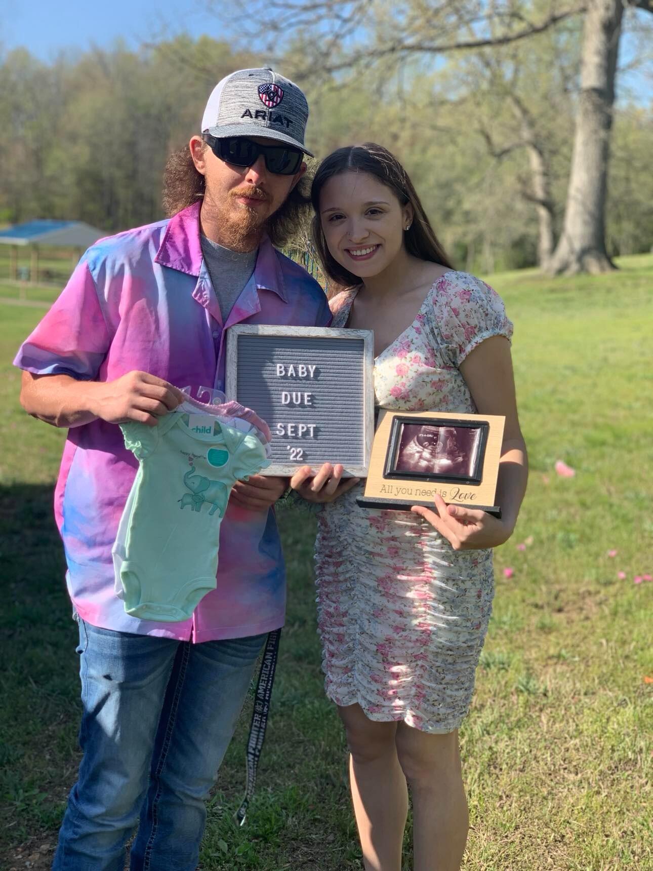 Gender reveal party for our sweet girl 💕