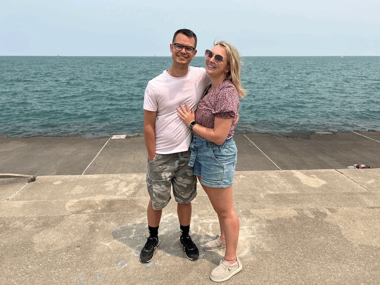 A quick trip to Chicago on the train! 
