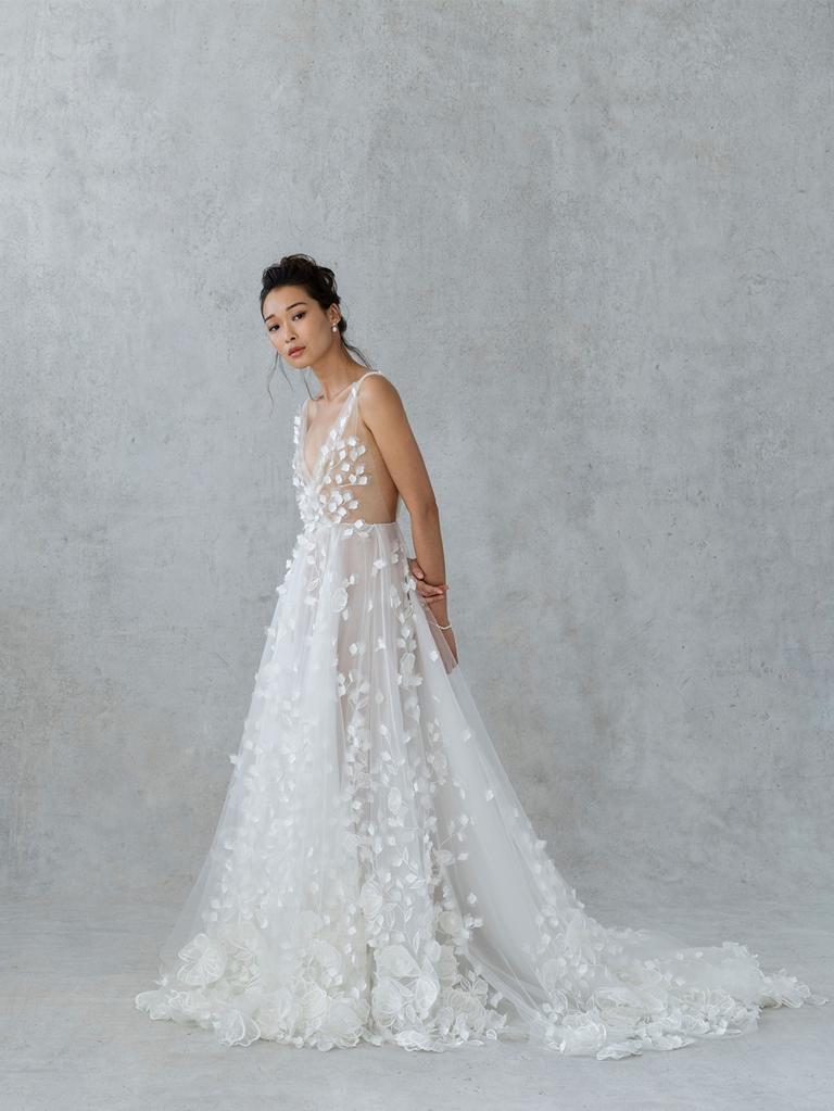 How To Make Illusion Lace Gown Online