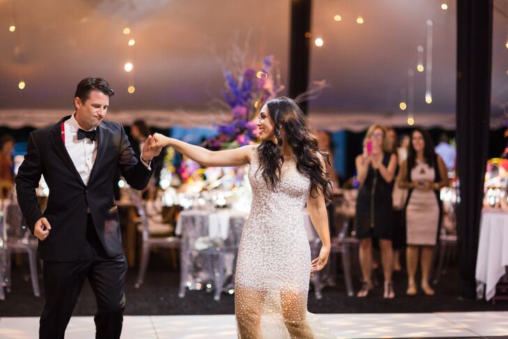 night reception dress