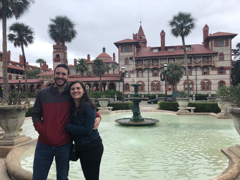 Quick trip to St. Augustine for some food and sights (our first trip together!)
