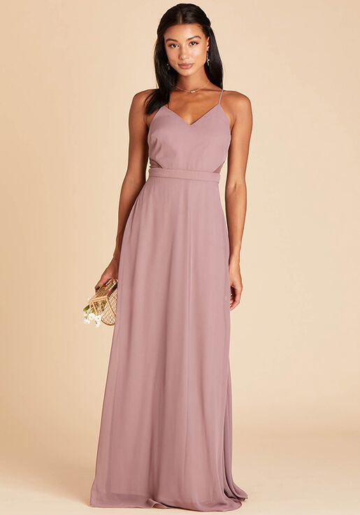 Birdy Grey Lin Dress in Dark Mauve Bridesmaid Dress | The Knot