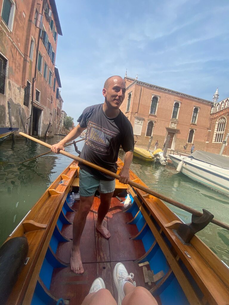 Romantic Gondola Trip around Venice