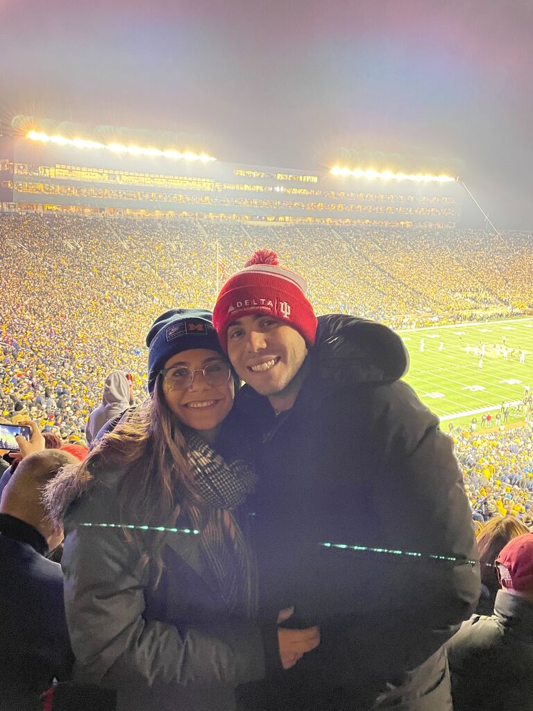 Our only rivalry (Michigan won, of course)